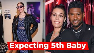 Usher Expecting 5th Baby With Wife Jennifer Goicoechea