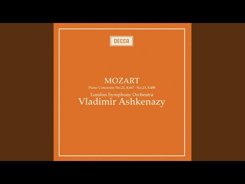 Mozart: Piano Concerto No. 23 in A Major, K. 488: II. Adagio