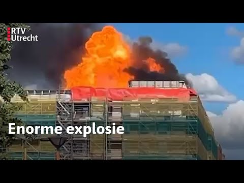 Grote brand bij Leidsche Rijn Centrum | RTV Utrecht