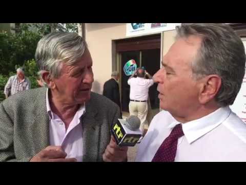 Inaugurazione centro servizi di Rieti. Alberto Civica ai microfoni di Rtr Tv