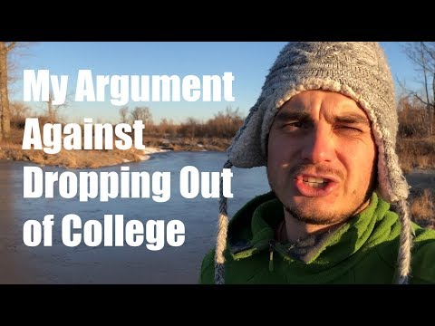 My Argument Against Dropping Out Of College - Growing My Event Rental Business