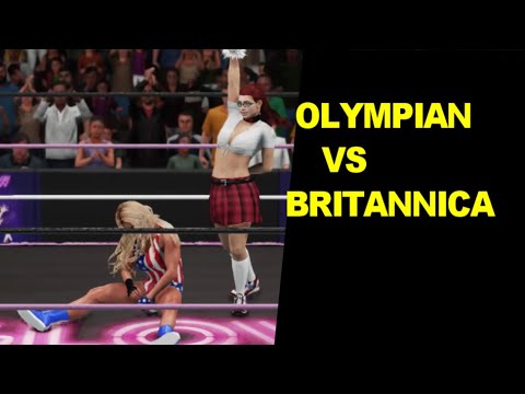 GLOW 1985 Olympian vs Britannica
