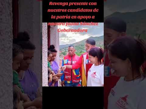 Municipio José Rafael Revenga con la chama que está de moda Joana Sánchez Gobernadora