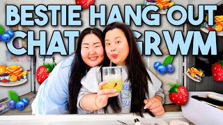 VLOG: cutting off fake friends, navigating our 30's, bestie heart to heart, makeup secrets, serenity