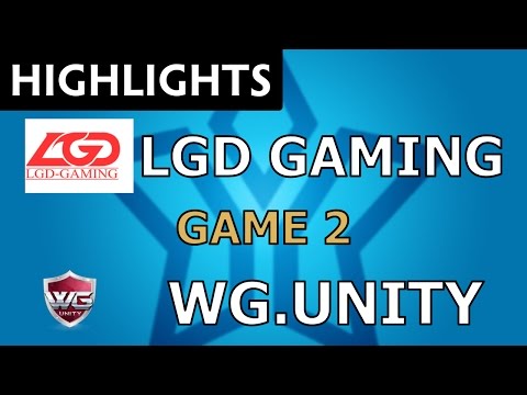 LGD Gaming vs WarriorsGaming.Unity [Game 2] Nanyang Championships Season 2 - Dota Highlights