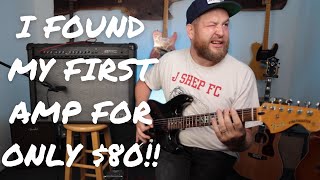 Video thumbnail for I found my first guitar amp and it's so much better than I remember...$80 for a Crate GFX212! by Jeremy Sheppard