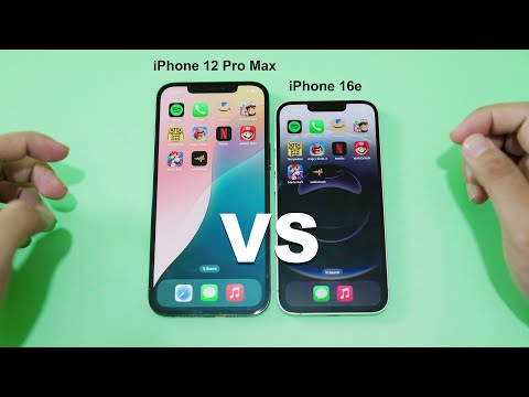 iPhone 16e VS iPhone 12 Pro Max – Speed TEST, Screen, Size
