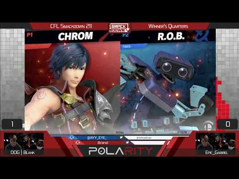 CFL Smackdown Ultimate 211 - Dog | Blank (Chrom) vs Epic_Gabriel (R.O.B.) - Winners Quarters