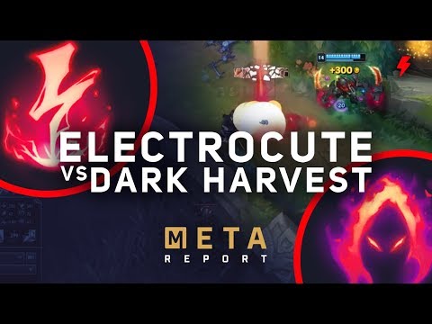 8.16 - 8.17 Meta Report: Dark Harvest vs Electrocute - Which is better for junglers