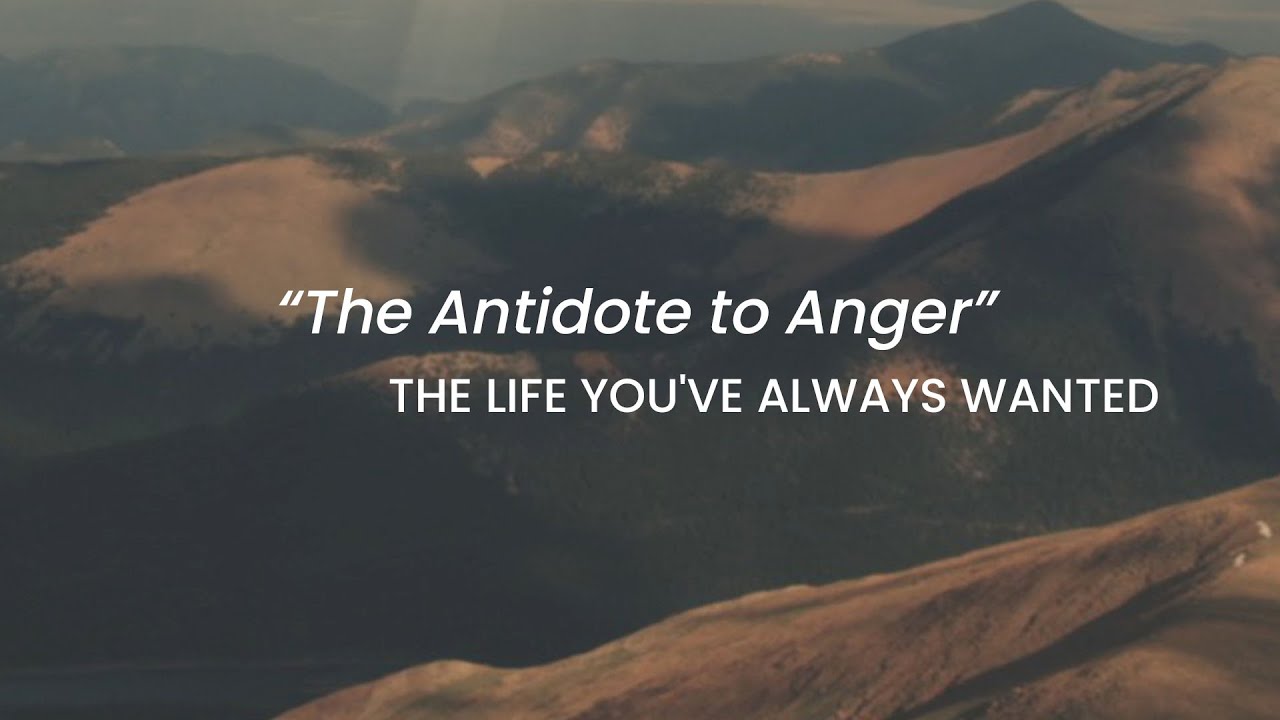 The Antidote to Anger | The Life You've Always Wanted