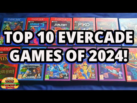 Top 10 Games On Evercade in 2024!