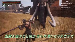 コナンアウトキャスト 厚い獣皮集めは象でしょ！