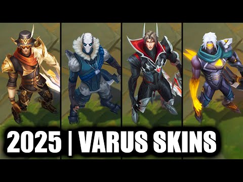 ALL VARUS SKINS SPOTLIGHT 2025 | League of Legends