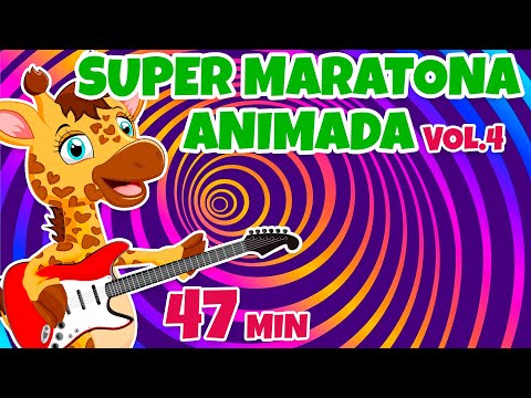 Super Maratona Animada Vol. 4 - Giramille 47 min | Desenho Animado Musical