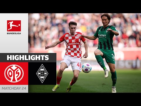 Resumen de Mainz 05 vs B. Mönchengladbach Jornada 24