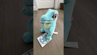 Pokemon Center Japan Totodile Plush. It’s so cute. One of my favorites. #pokemon #plushie #totodile