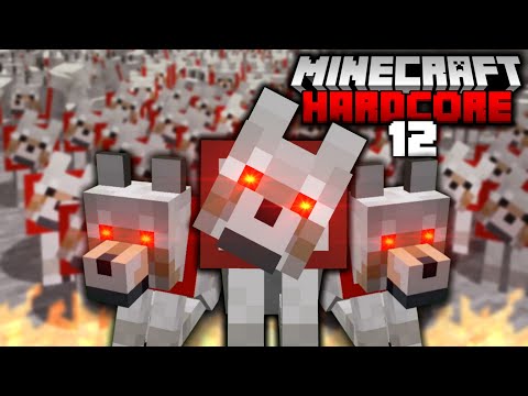 Ultimate Army of Dogs in Minecraft Hardcore!