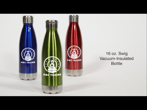 16 oz. Swiggy Vacuum-Insulated Bottle - 24-Hour Production