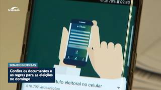 Eleições 2026: confira documentos e regras para votar neste domingo