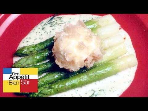 Asperges vertes à l'oeuf friand [Recette]