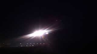 preview picture of video 'Antonov, AN-225 night landing at Zagreb - Pleso airport, LDZA'