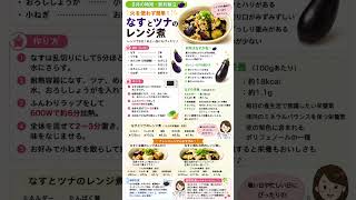 火を使わず6分🍆なすとツナの簡単レンジ煮