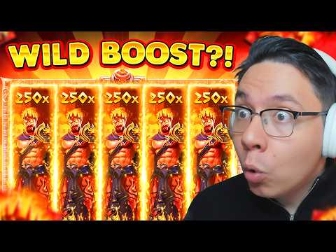 I GOT 250x WILDS BOOST??! TON of BIG WINS on Zeus Vs Hades 250