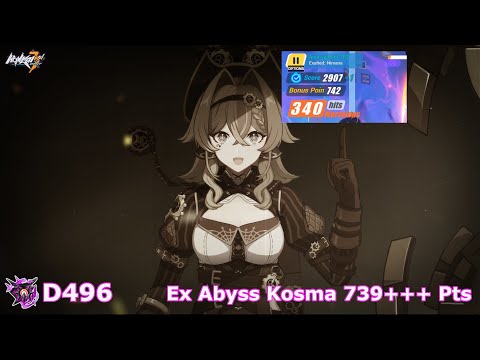 HI3 SEA - [Nirvana Exalted Abyss] Kosma (QUA) (D496) 739+++ Pts - HC(S2)/HTR(SS0)/CN + 4* Kiana