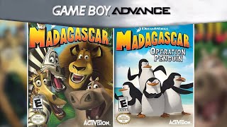 Madagascar Games for GBA