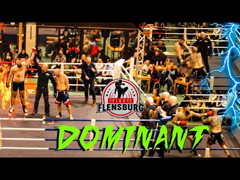Lenart Andresen (Fight Academy Flensburg/Unaften) vs Dennis Ievesenz (Shir O Khan Fl/DK)