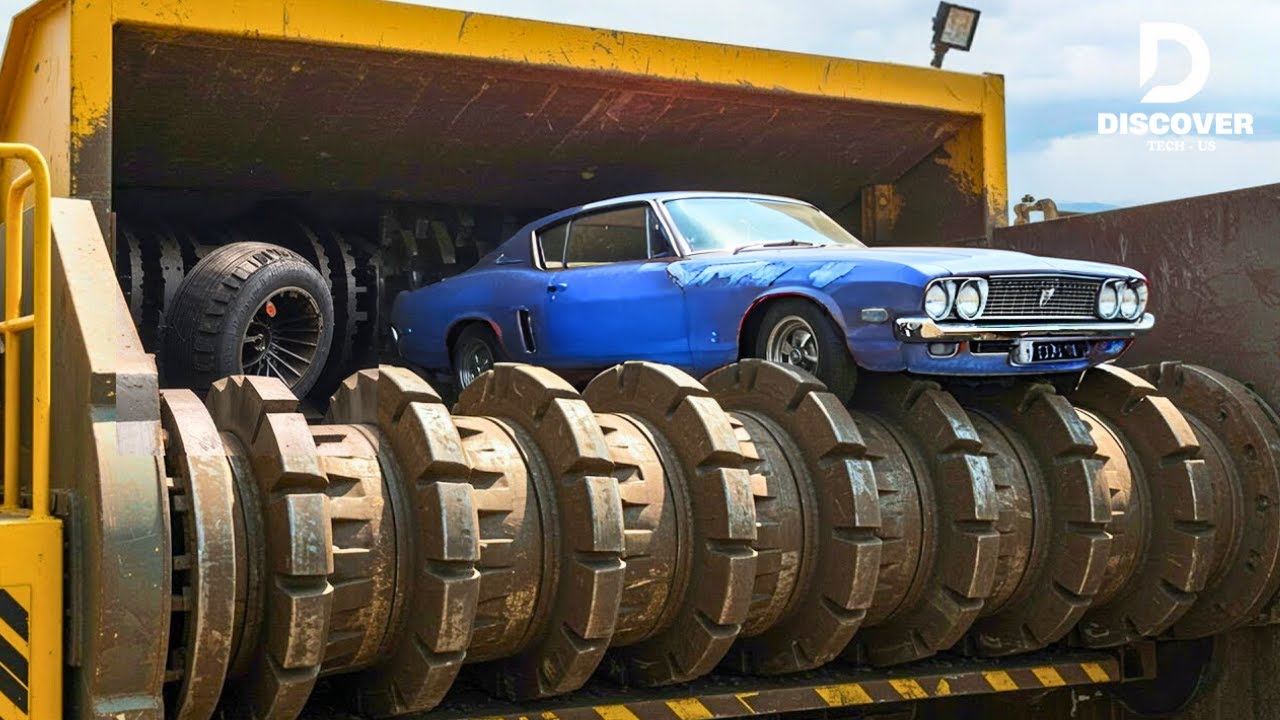 Most Insane Shredding Machines That Destroy Everything | Discover Tech - US #10