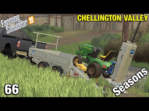 ANOTHER JOB FOR THE LITTLE JOHN DEERE Chellington Valley Timelapse - FS19 Ep 66