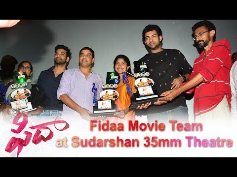 Fidaa Movie Team at Sudarshan 35mm Theatre