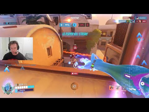 ECHO IS OP! TOP 500 ECHO! POTG! DANTEH ECHO GAMEPLAY OVERWATCH 2 SEASON 16
