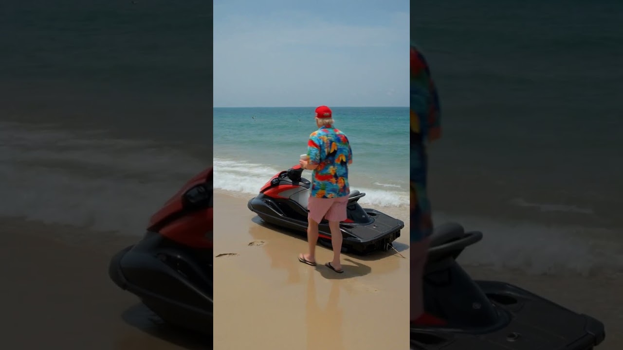 Trump Beach Hair Growth Prank Gone Wrong 😂 Kim Steals Revenge! | Funny AI Parody #trump #kimjongun