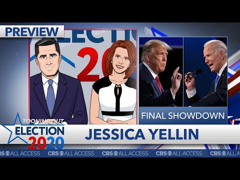 最後的總統辯論：特朗普假裝是正常人。 (Final Presidential Debate: Trump pretends to be normal human being)