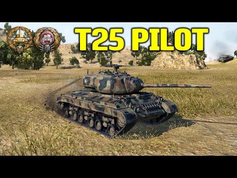 World Of Tanks | T25 Pilot Number 1 - (Without Premium Ammo) - 3700 Damage - 5 Kills