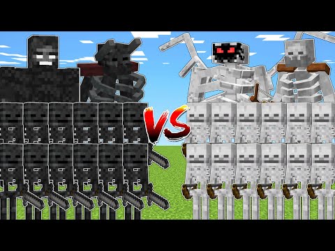 WITHERS vs SKELETON ARMY