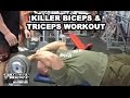 Biceps & Triceps Workout Training for Arms
