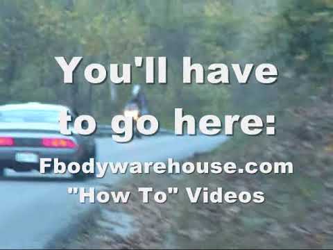 "How To" Install a NEW Circuit Board 70 - 81 Camaro or Trans Am