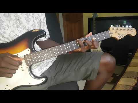 Master Kwabena Akwaboah's song "momma y3ndo ho" guitar tutorials by Odehyie Keff