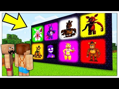 NON ENTRARE NELLE 8 DIMENSIONI DEGLI ANIMATRONICS! - Minecraft ITA