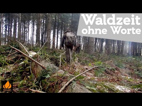 Waldläufer Tour ohne Plastik und Bushcraft ohne Worte