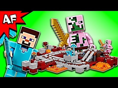 Vidéo LEGO Minecraft 21130 : Les rails du Nether