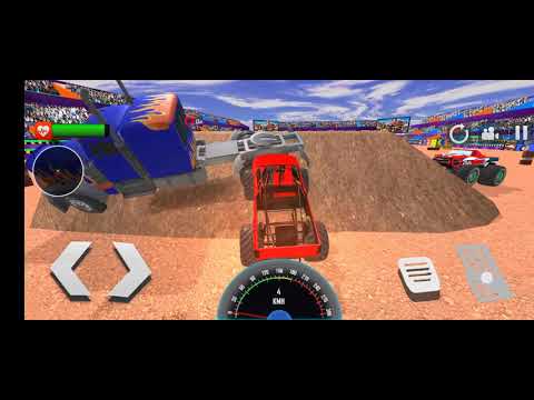 Real Monster Truck Demolition Derby Crash Stunts #Level 4