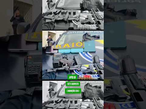 🚨 Ação rápida da PMCE resultou na prisão de 7 suspeitos em São Benedito, interior do Ceará.