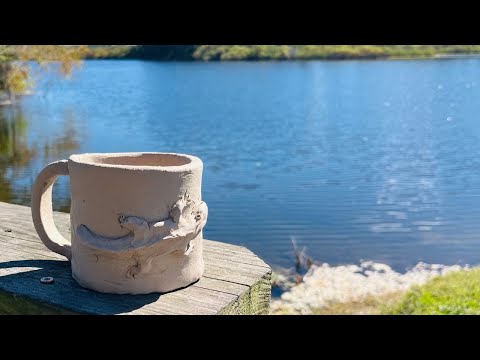 How to Make a Clay Mug in Minutes for Beginners! NO WHEEL REQUIRED!