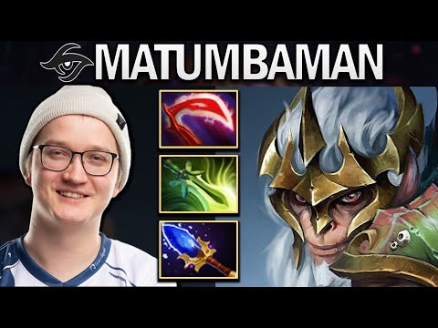 SECRET.MATUMBAMAN MONKEY KING WITH AGHANIMS-BUTTERFLY - DOTA 2 GAMEPLAY