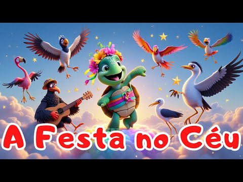 THE PARTY IN HEAVEN 🐢🎶| Children's Story | #bedtimestory #childrensstory