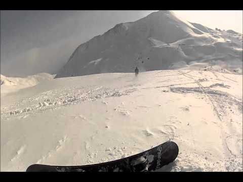 Dudi Magen Off-piste jump, Ischgl 2012